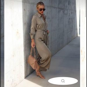 Pull it together satin jumpsuit from Vici